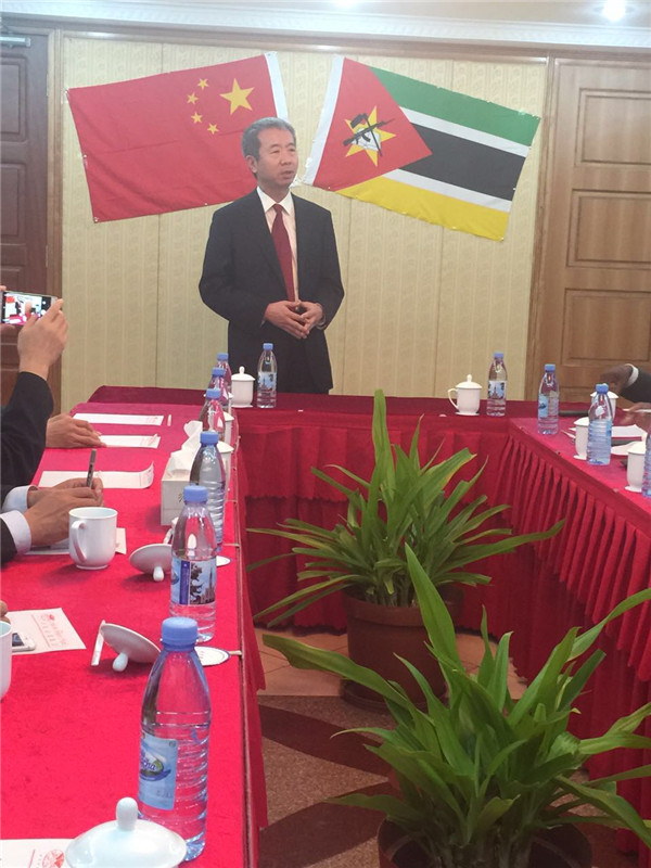 中国驻莫桑比克大使苏建致词  AMBASSADOR SUJIAN SPEECHES